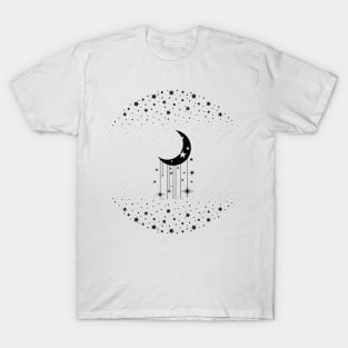 Beautiful Moon Design - 3 T-Shirt